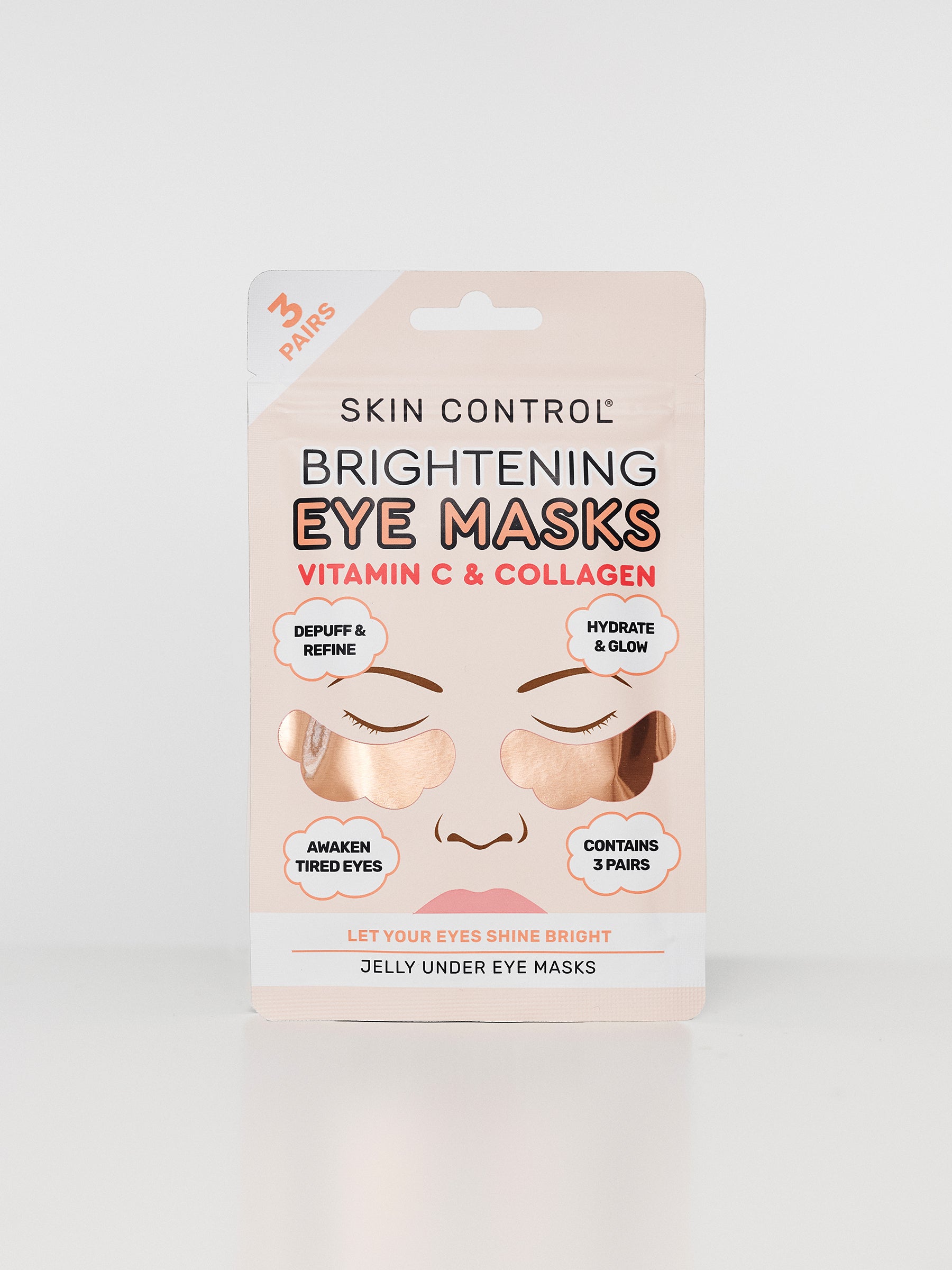 Brightening Eye Masks (Vitamin C & Collagen) 6pk