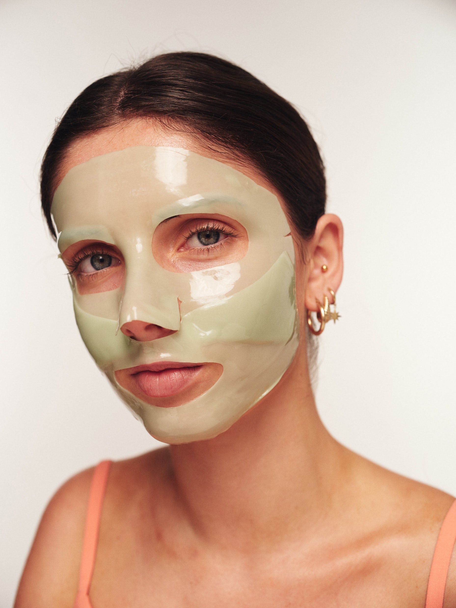 Glass Skin Facial Mask Tea Tree & Cica Bundle 4pk