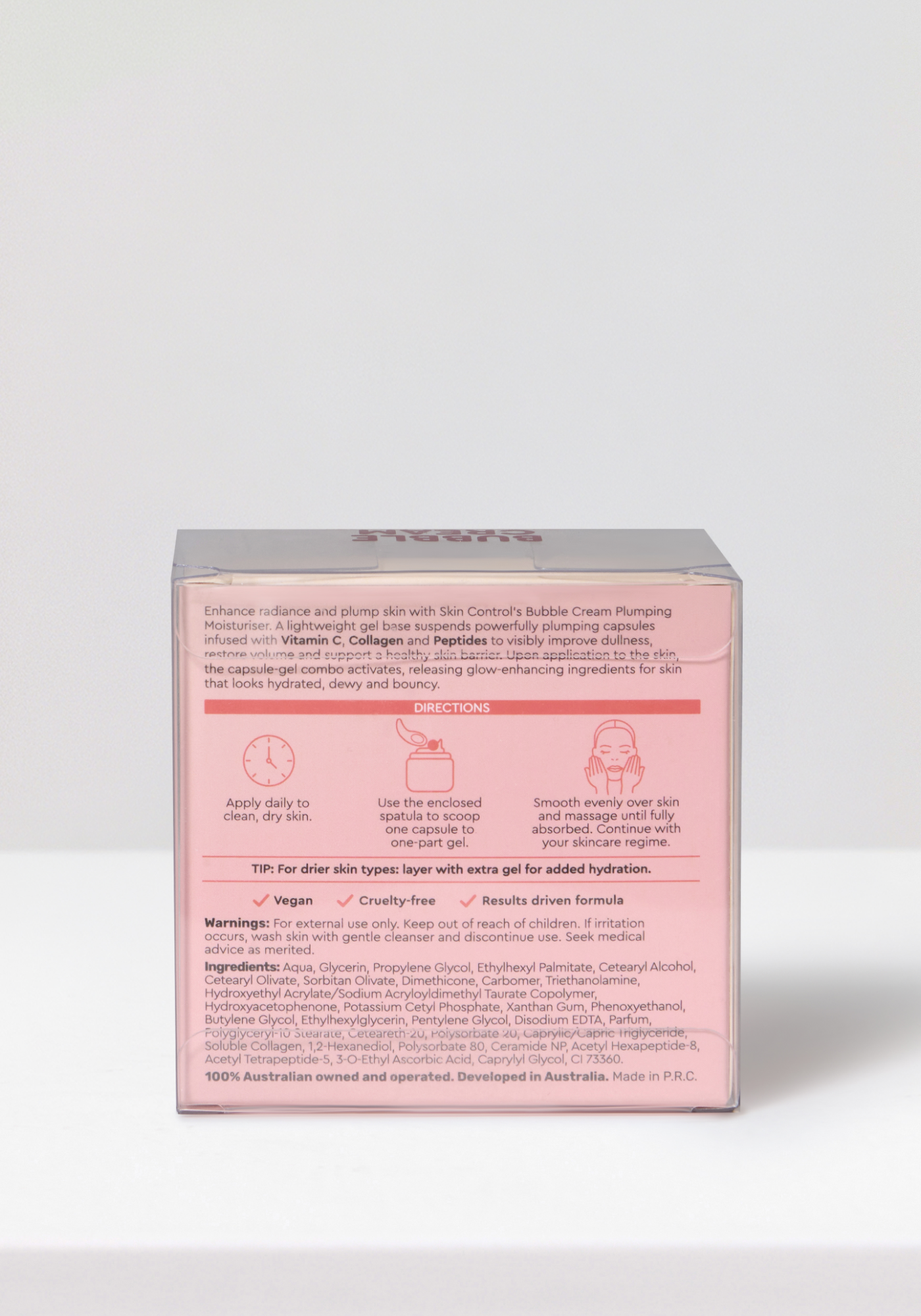 Bubble Cream Plumping Moisturiser