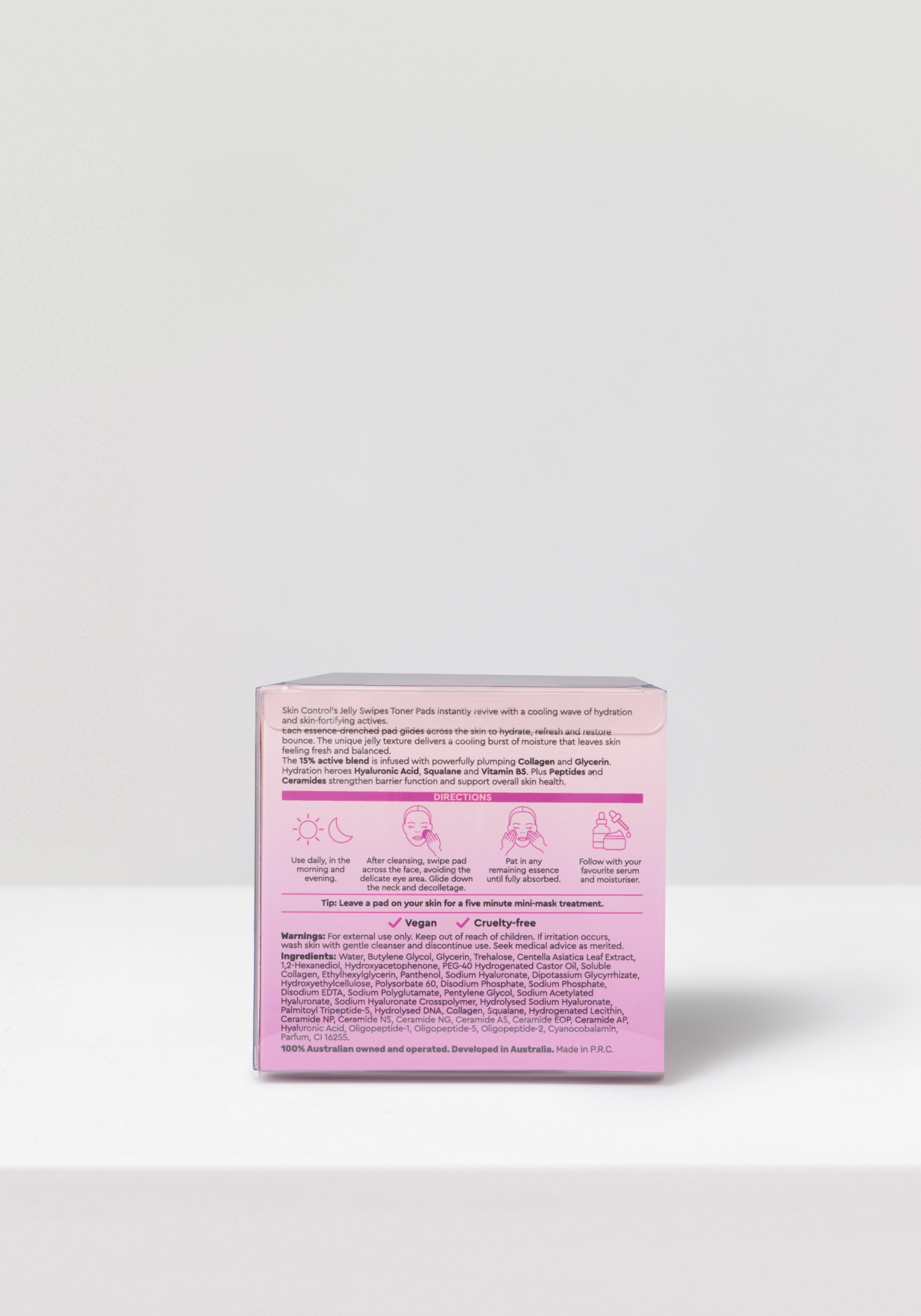 Jelly Swipes Facial Toner Pads