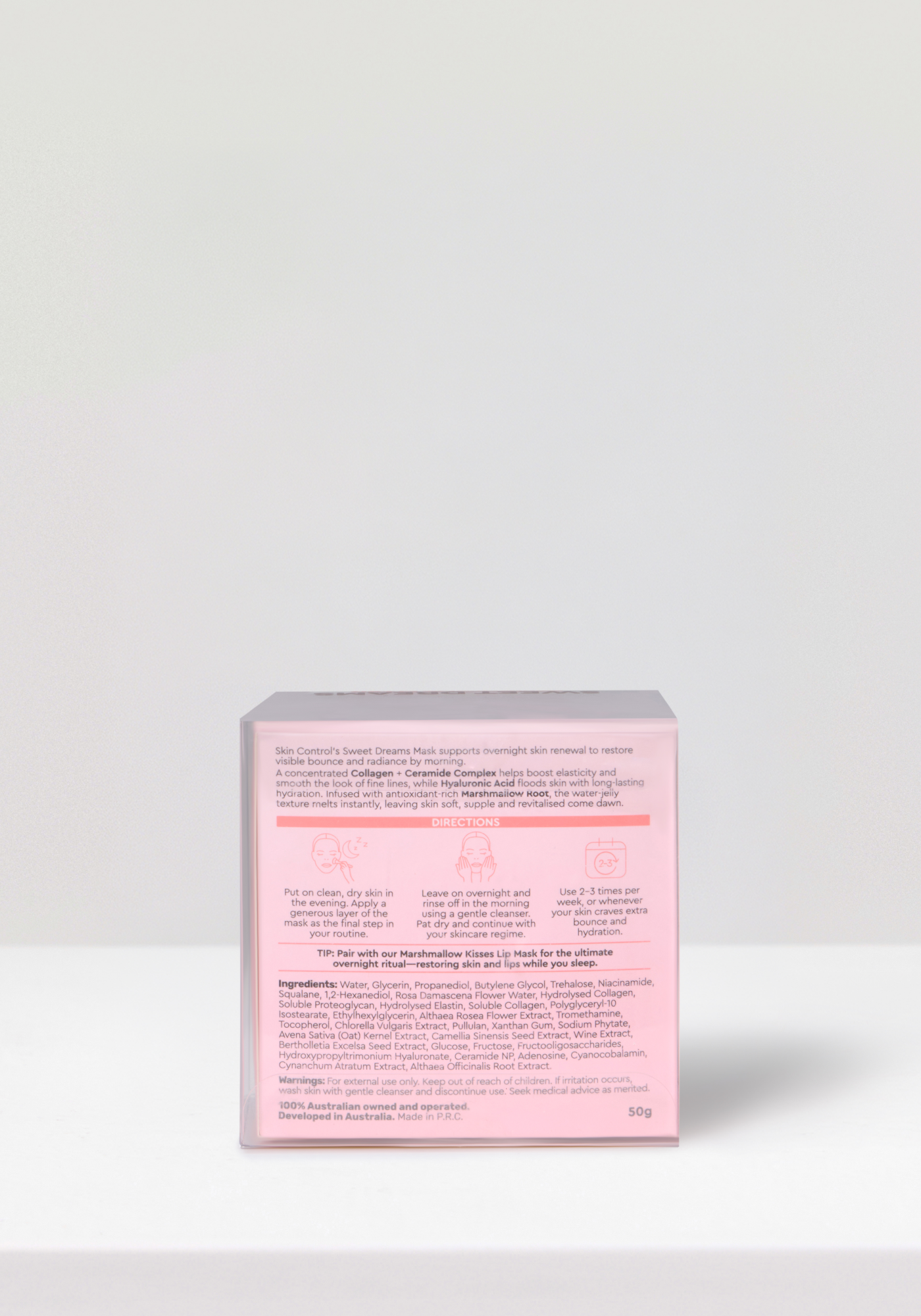 Sweet Dreams Overnight Plumping Mask