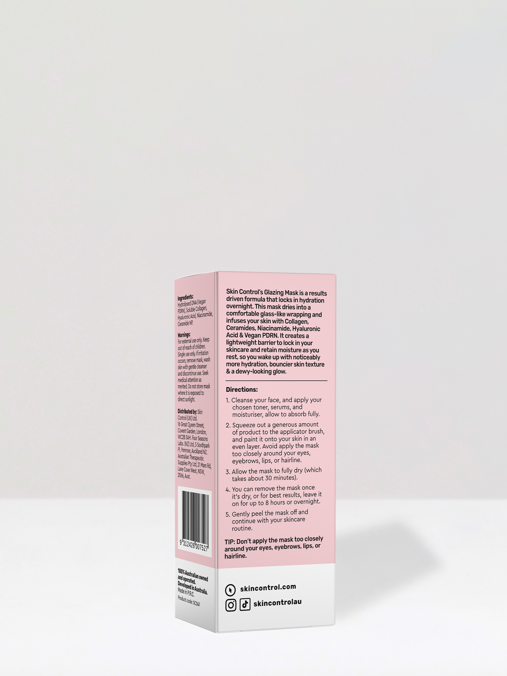 Glass Skin Glazing Mask
