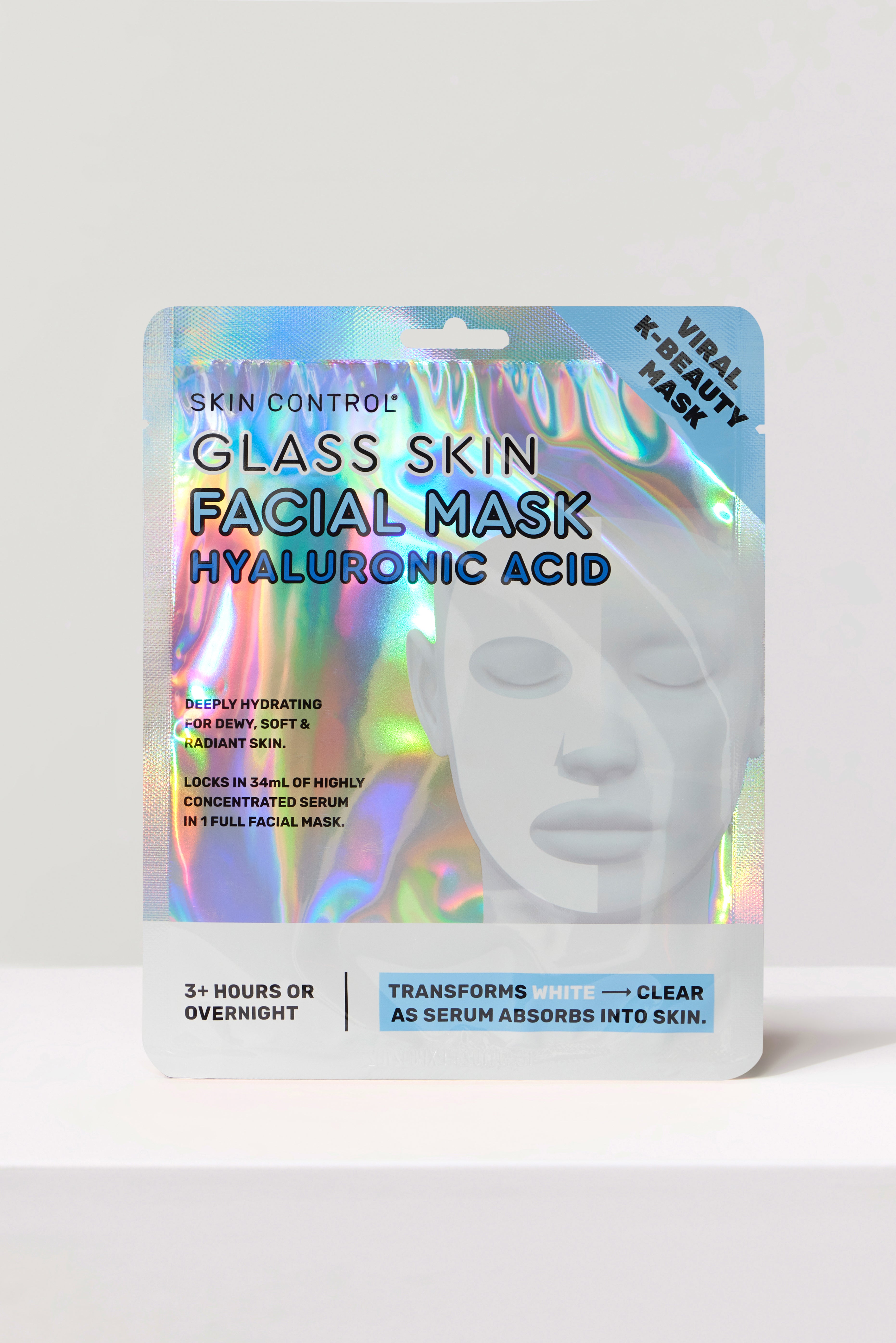 Glass Skin Facial Mask Hyaluronic Acid