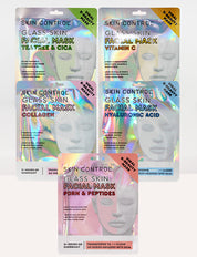 Glass Skin Facial Mask Starter Pack 5pk