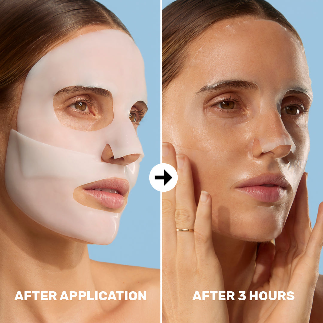 Skin Color Masks Glass Skin Facial Mask Hyaluronic Acid – Skin Control