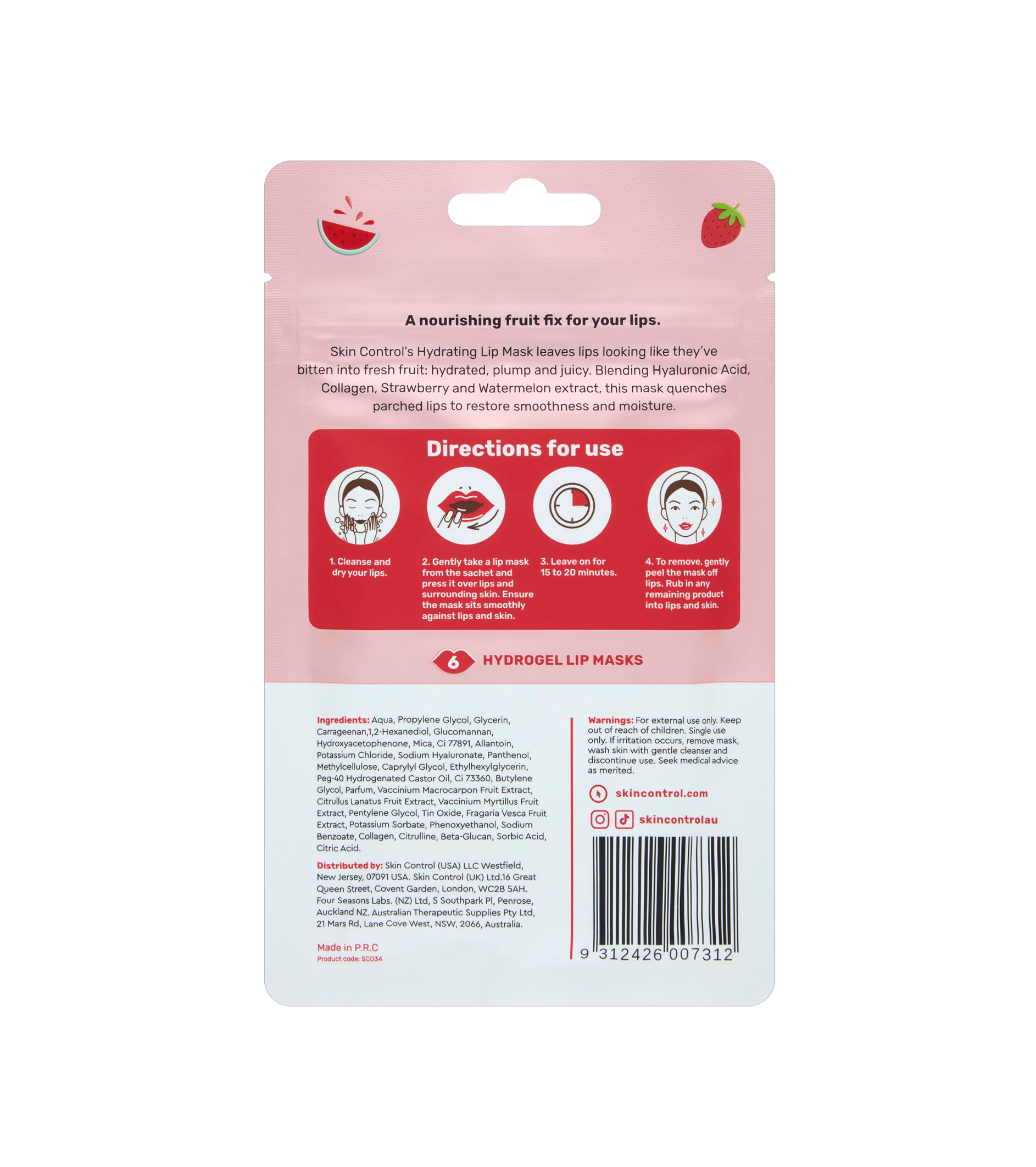 Skin Control Mask Hydrating Lip Mask – Skin Control